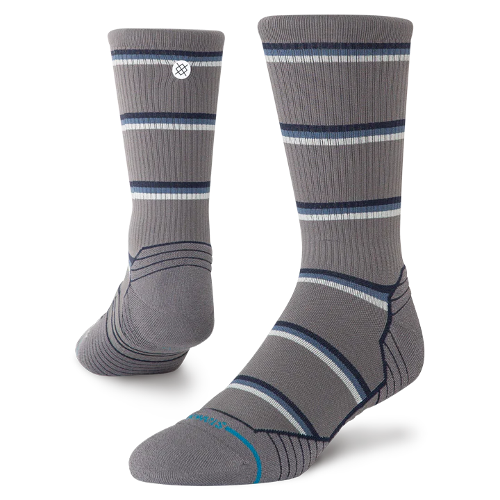 MULTISTRIPE RUN RIBBED CREW