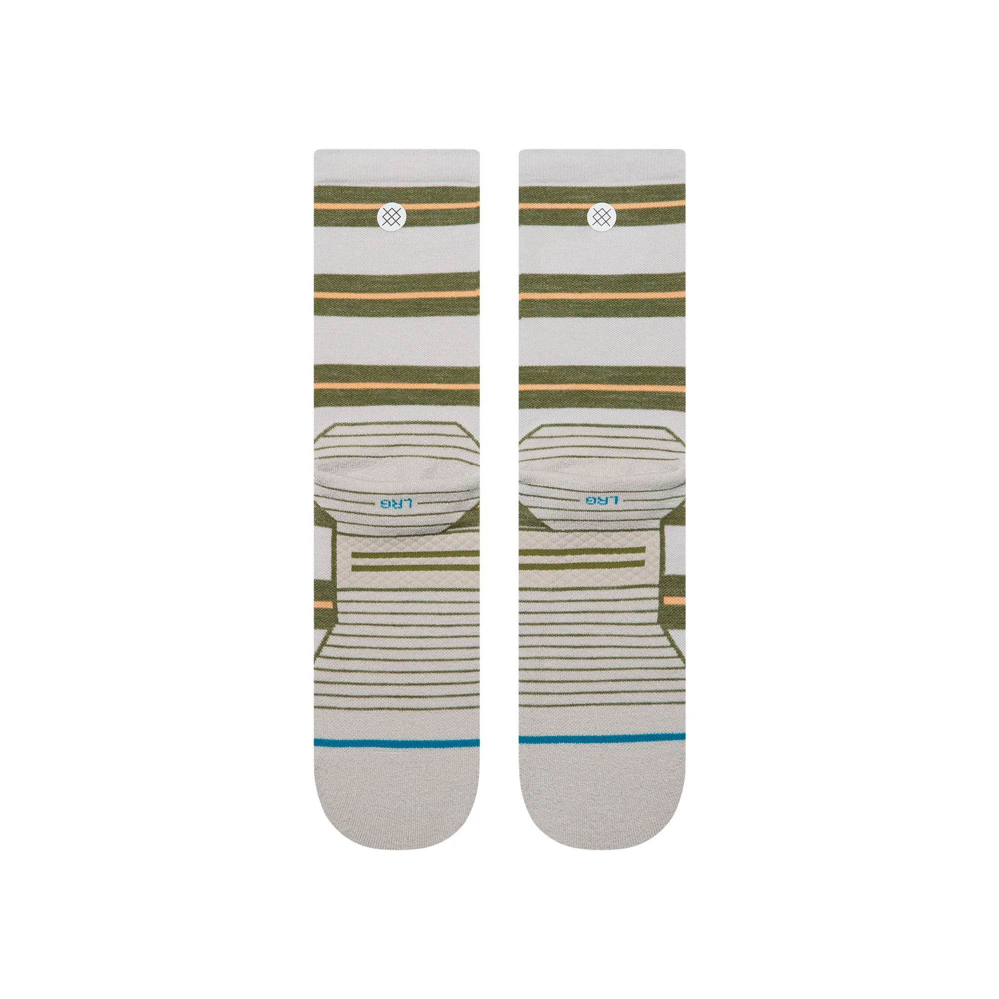STRIPED IT LIGHT WOOL CREW - Image 3